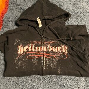 Hellanbach zip hoodie women small